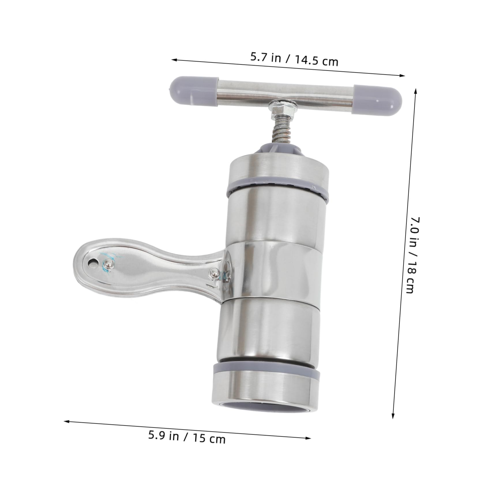 Cabilock Manual Pasta Maker Machine Honey Press Ramen Noodle Maker Easy to Clean Versatile Kitchen Tool