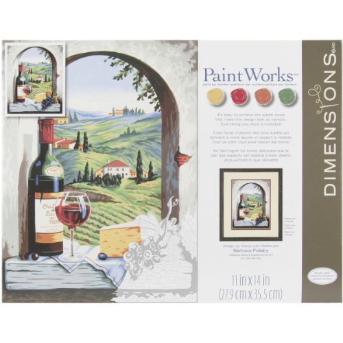 Dimensions Paint by Number Tuscan View