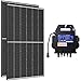 Produktbild 800W Balkonkraftwerk mit Trina Vertex S+ 445W Panels und APSystems EZ1-M Wechselrichter (ohne Schukokabel), inkl. WIFI und App- Steuerung Mini Solaranlage