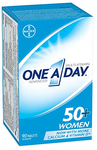 One A Day Women's 50-Plus Multivitamin Tablets #TOP12