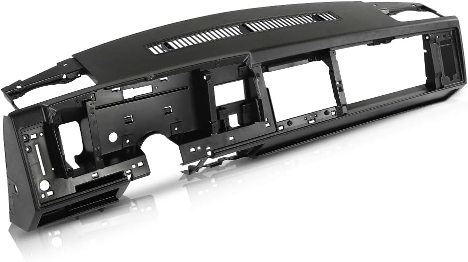 PIT66 Dash Dashboard Core Compatible with 1988-1994 Chevy & GMC Truck / 1992-1994 Chevy Blazer GMC Yukon Suburban Black