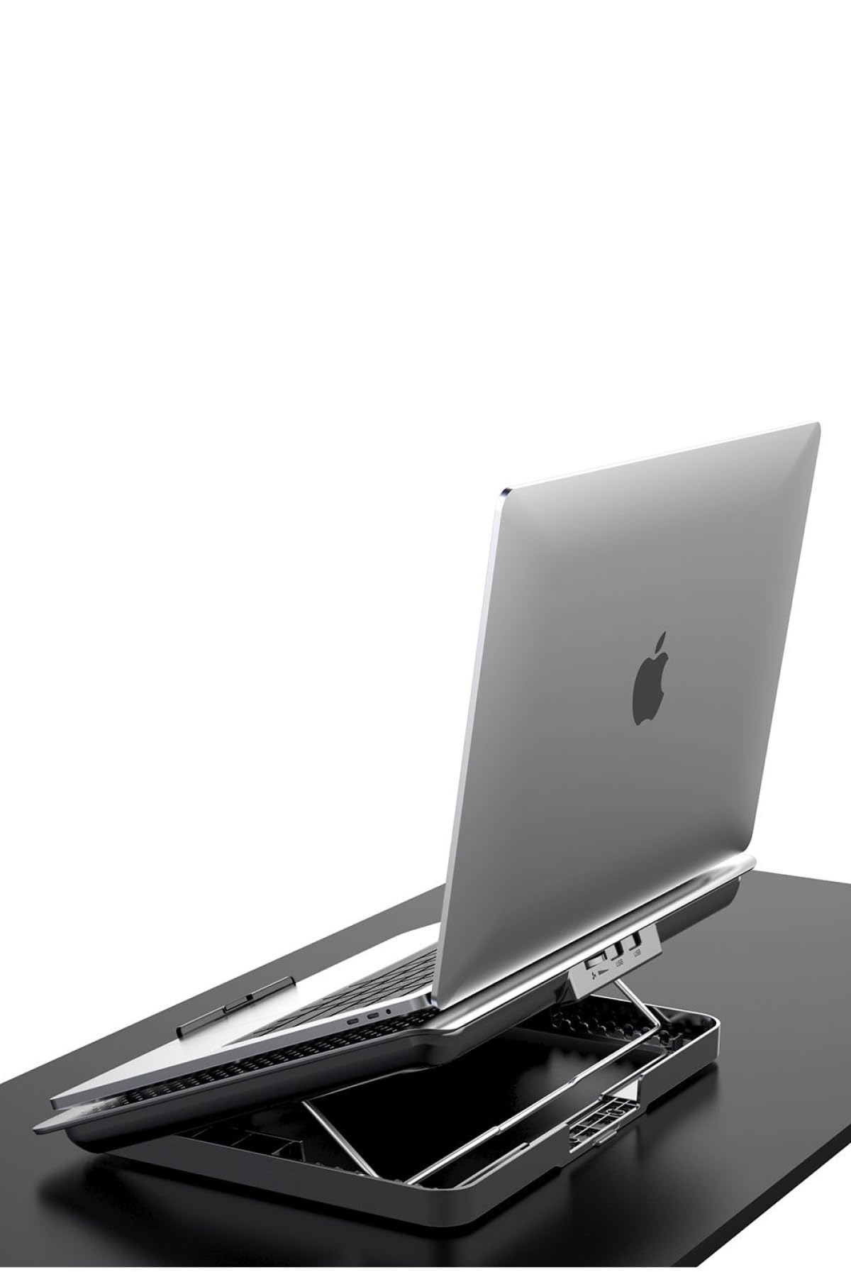 Frisby Fnc-5260St 6 Lüfter Silent Aluminium Gitter Notebook Kühler Stand Kompatibel 17"