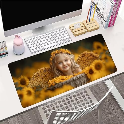 Tapis de souris antidérapant et imperméable grand format pour PC - 2