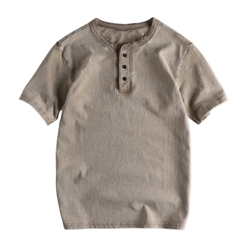 T-shirt vintage pur coton respirant pour rester au sec et stylé en manches courtes