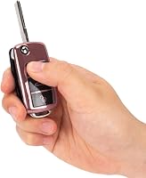 SFONIA Autókulcs Tok VW Golf Skoda Seat 3 Gombos Kulcsvédő TPU Borítás Rózsaszín 7