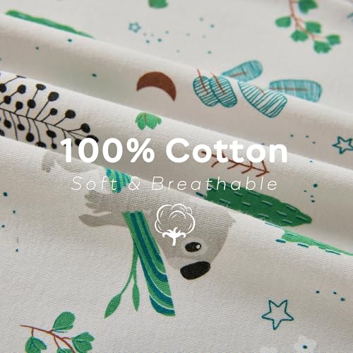 Image of JELLYMONI Baby Sleep Sack 18-24 Months 100% Cotton Wearable Blanket, 0.5 TOG Soft Lightweight Toddler Sleeping Sack 3 Pack 2-Way Zipper Newborn Sleep Sacks
