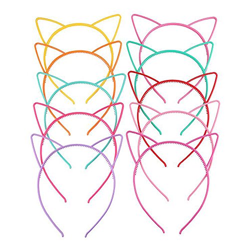 Cat Ears Headwear Girls Headband - AWAYTR Women Girls Cat Headband Hair Hoop Hair Accessories Christmas Gift(Multicolor)