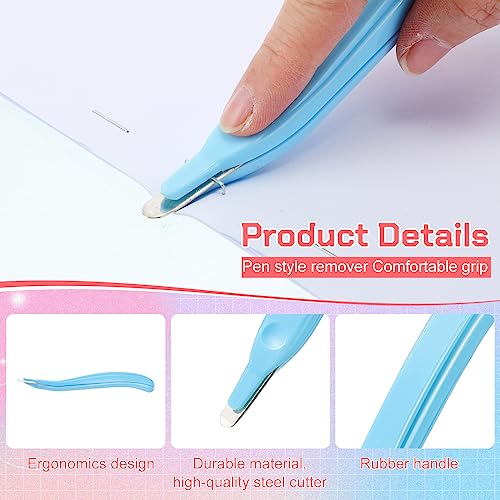 Removedor magnético de grampo, 24 peças, extrator de grampo, removedor de grampo, ferramenta univers