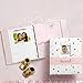 Carter's Pink and Gold Polka Dot My First Years Loose Leaf Memory Book for Baby Girls, 10