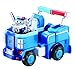 Super Wings - Paul's Police Cruiser | Transforming Toy Vehicle Set | Includes Transform-a-Bot Paul Figure | 2" Scale