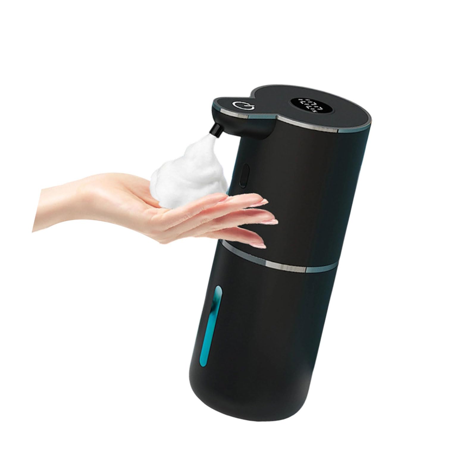 Automatic Hand Soap Dispenser Touchless Hand Washer Countertops 380ml Soap Dispenser for Home Restaurant Easy to Use Touchless Foaming