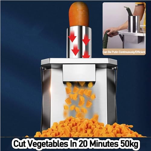 Cortadora eléctrica comercial de vegetales y frutas miniatura 5