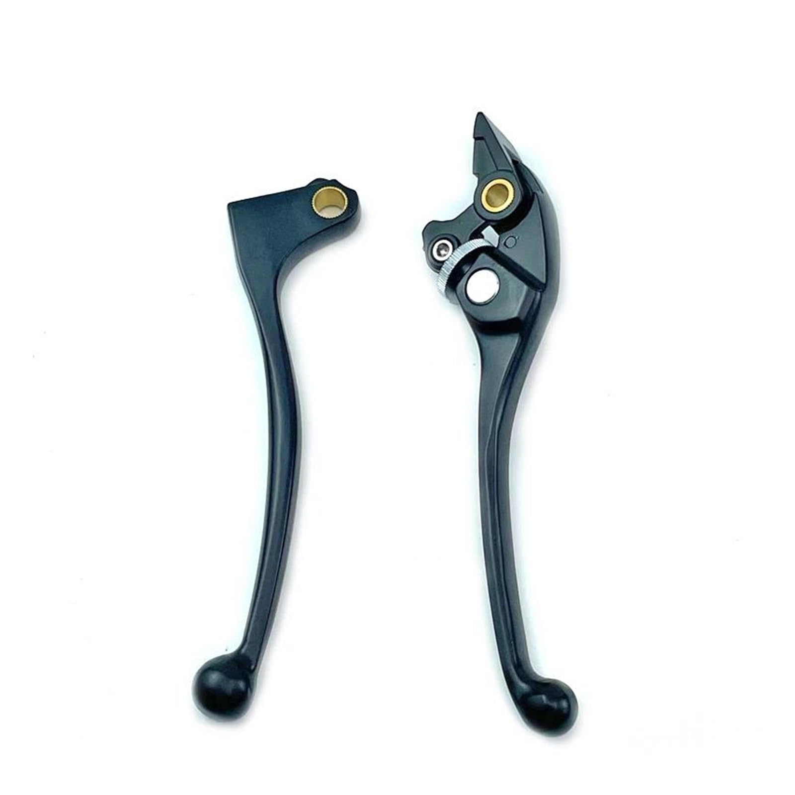 RVEVFBKBAL Motorcycle Brake Clutch Handle Lever for Hornet 250 CB400 SF CB400SS VFR400 RVF400 CB250 CBR250 CBR400 CB750 CBR600 NSR250(Black Set)