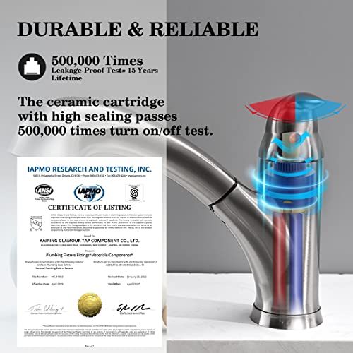 Bravebar Kitchen Faucet With Sprayer thumb #4