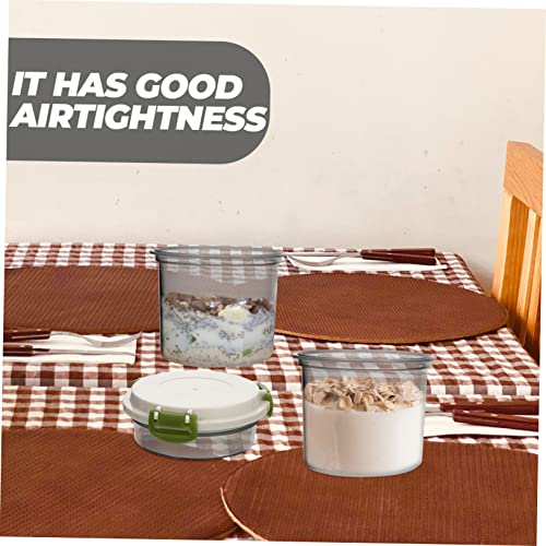 YARNOW Copo De Leite De Soja Tampa Recipientes De Vidro Tampa Recipiente Transparente Tampa Recipien