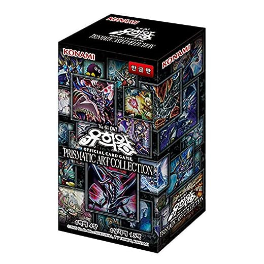 Generic Yugioh Official Cards Prismatic Art Collection Booster Box Korean Ver 15 Packs 4 Cards in 1 Pack