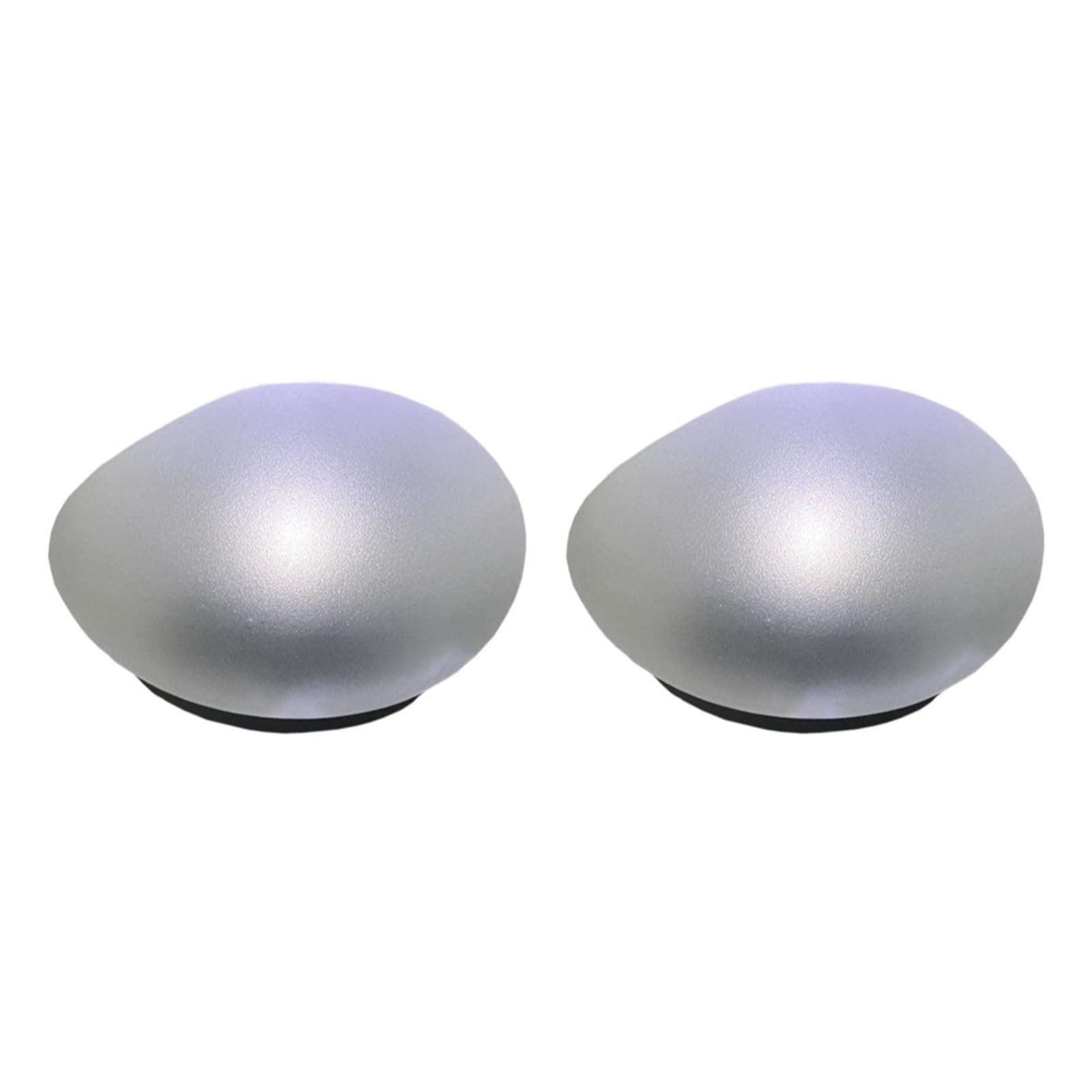 Lot de 2 lampes d'extérieur en pierre pavée étanche IP55 pour jardin, parc et balcon - LED économe en énergie - Lumière blanche