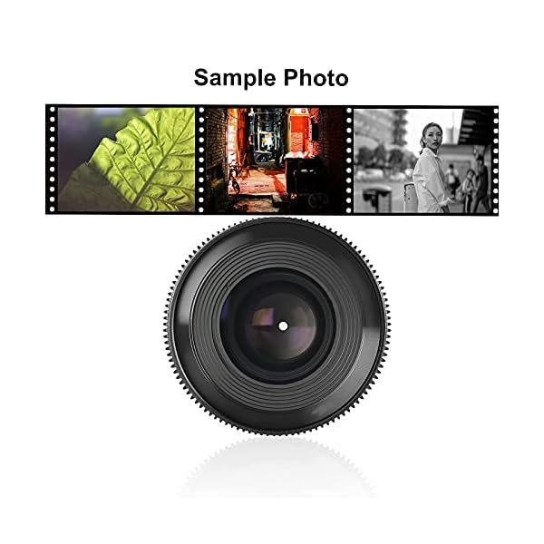 MEKE 35 mm T2.1 Full Frame Manueller Fokus Cinema Objektiv für Arri PL-Mount Cinema Kameras – Bild 8