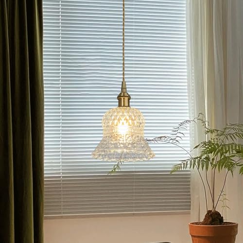 Lustre en verre suspendu E27 luminaire décoratif haut de gamme pour intérieur