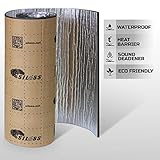 Siless Liner 157 mil (4 mm) 36 sqft Aluminum Foil Finish Car Sound Deadening & Heat Insulation Closed Cell Foam - PE Foam Sound Deadener - Image 5