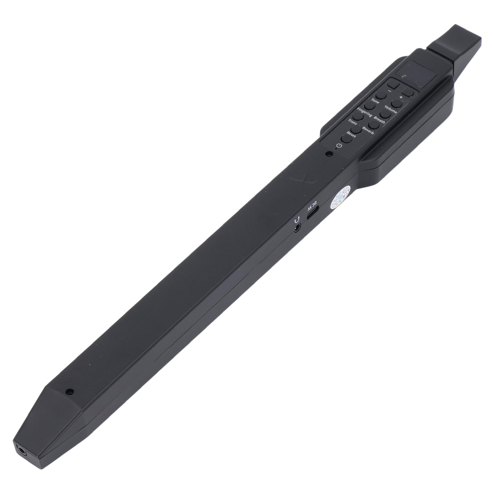 Jeffergarden Sassofono Digitale, Strumento a Fiato Elettronico ABS con Connessione MIDI a 10 Toni e 3 Livelli di sensibilità Al Soffio per Musicisti Professionisti e Principianti