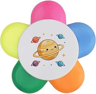 Azeeda 'Adorable Planets' Flower Shape Highli...