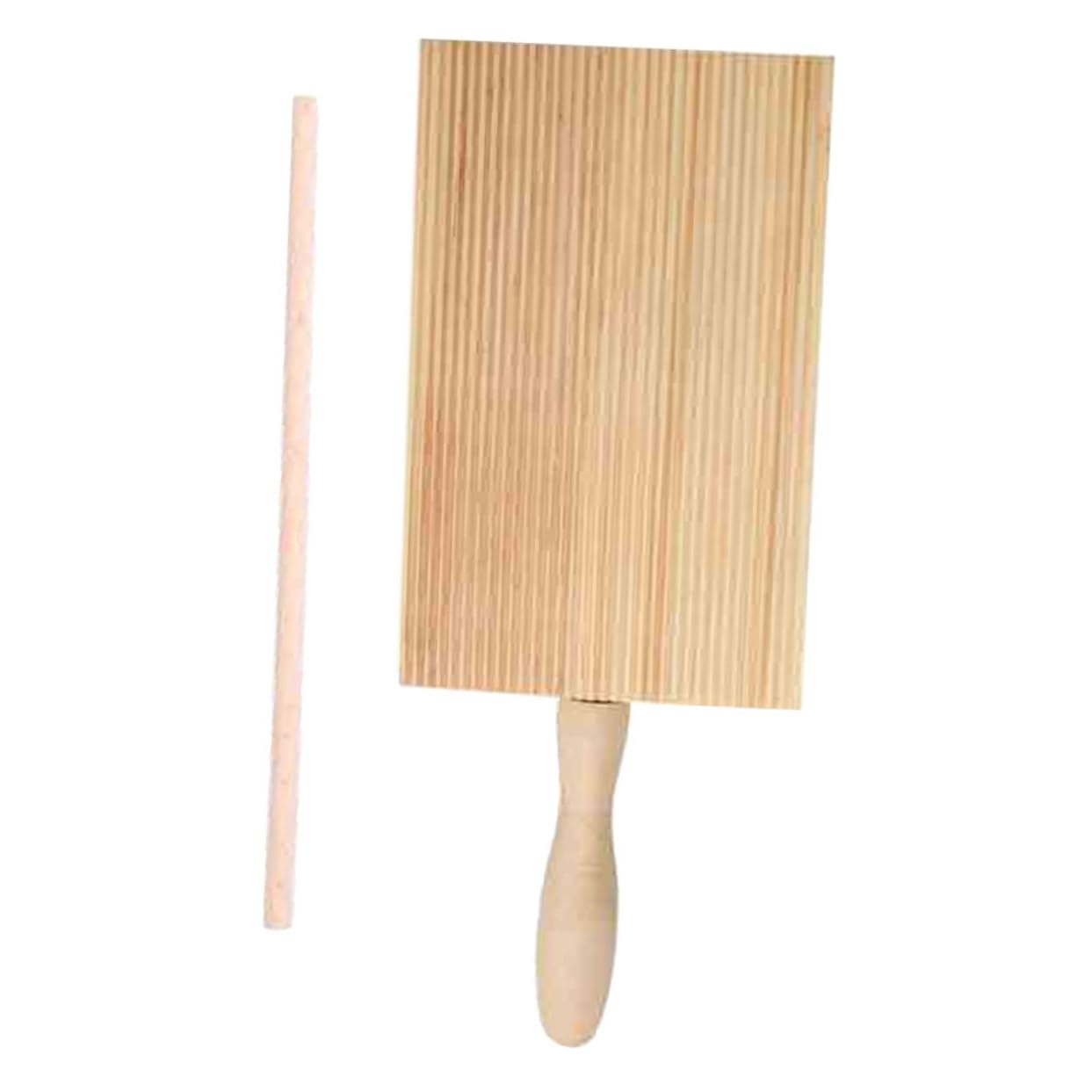 MAGICLULU 5 Set Di Accessori Per La Preparazione Della Pasta Tagliere in Legno Fornitura Per La Pasta in Casa