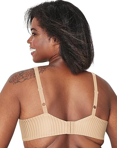 Image of Playtex Women's Wireless Bra, Secrets Perfectly Smooth Wirefree Bra, Full Coverage, US4707