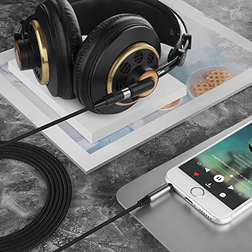 Cable de audio GEEKRIA con conector 3.5mm para auriculares AKG miniatura 6