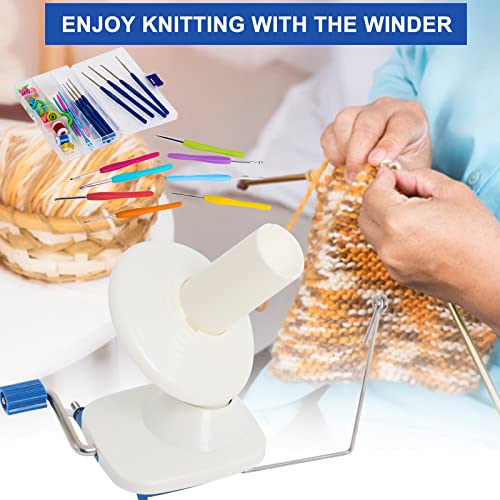 Piwerod 36USFBA068 Yarn Ball Winder, Manual Wool Yarn Winder thumb #5