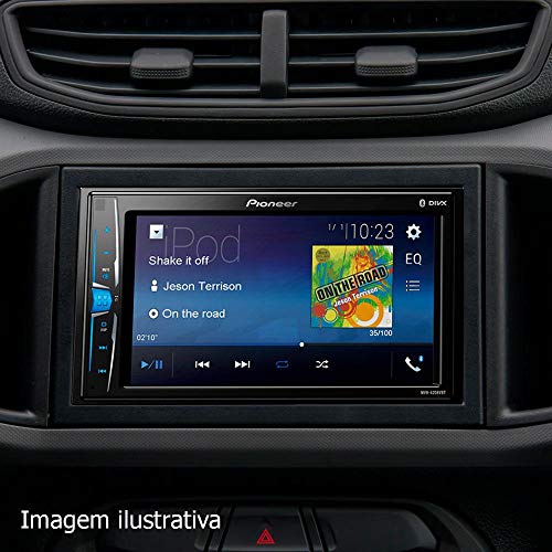 DVD/USB/BT PIONEER MVHA208VBT Preto