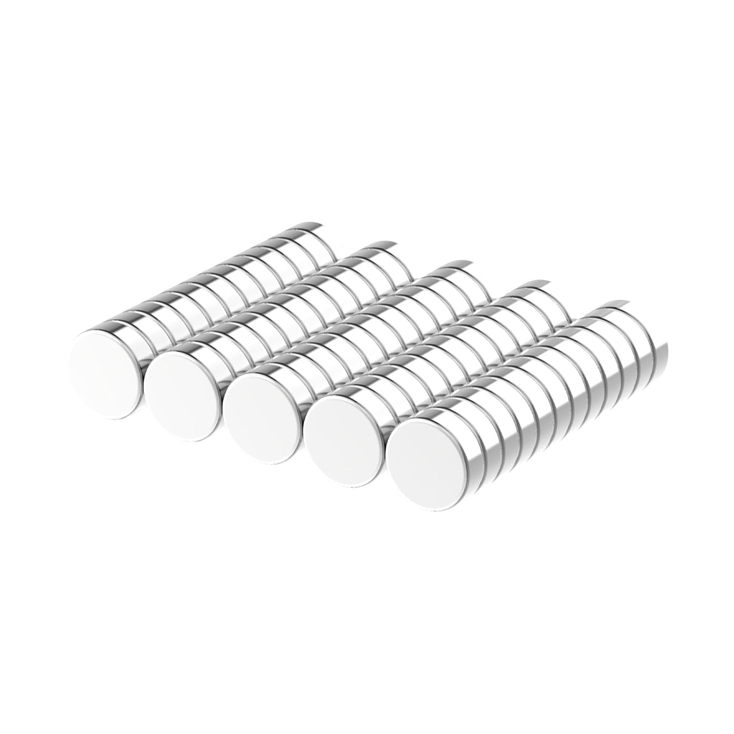 Strong N52 Magnet - 3/8" D x 1/8" H - 60 Pack, Powerful Mini Refrigerator Neodymium Disc Magnet,Mighty Small Rare Earth Magnets for Fridge,DIY,Building,Scientific,Craft,Office Magnets