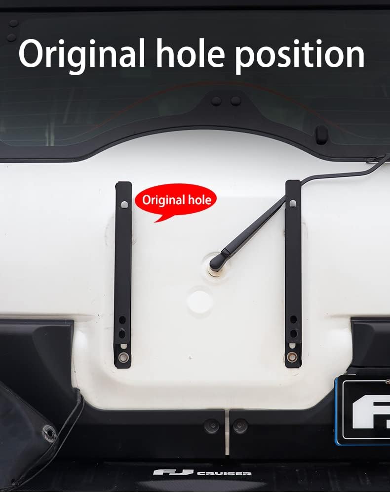 Spare Tire Carrier Spare Tire Mount Compatible with 2007-2022 Fj Cruiser Spare Tire Reinforcement Bracket