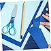NUOBESTY 2pcs Leather Scissor Cover for Safe Storage Protective Sheath for Embroidery and Beauty Tools Retro Design with Dots for Daily Use and Scissor Protection