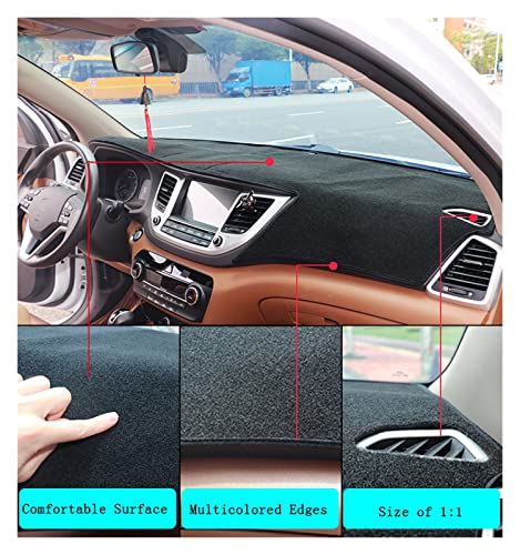 Cubierta de tablero Kia Sorento 2015-2018 soluciona reflejos y salpicadero roto 6
