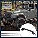 TUCKBOLD Front Windshield Hold Down Bracket Fit for Jeep Wrangler JK 1997-2018 for Wrangler TJ 1997-2006 55176422 Strap Hood Loop Bracket Hood Handle Footman Loop Automotive Parts