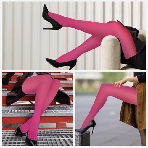 Image of Fleece Lined Tights Sheer Women,Fake Translucent Warm Pantyhose Leggings Sheer Thermal Tights for Women in Winter.