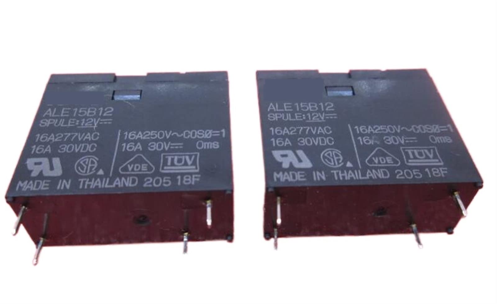 Relé ALE15B12-12V con conmutación precisa de 12VDC en formato DIP4 3