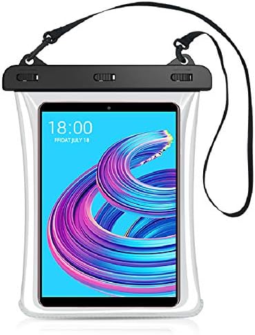 Universal iPad Waterproof Bag Case，Cljlixcy Touch Sensitive Dry Bag with Lanyard Waterproof Bag Case for iPad 8th/7th/6th/5th/4th Generation 10.5/10.2/9.7/10.2 ipad Mini case