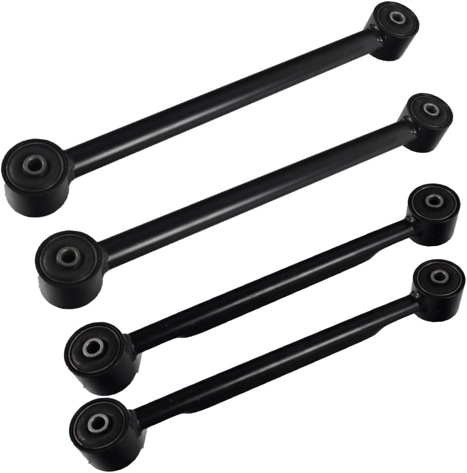 Pair Rear Trailing Upper Control Arm W/Bushings Compatible with 02-09 Envoy Trailblazer SUV fot 9-7x Ascender 15069837 15069838 15069840