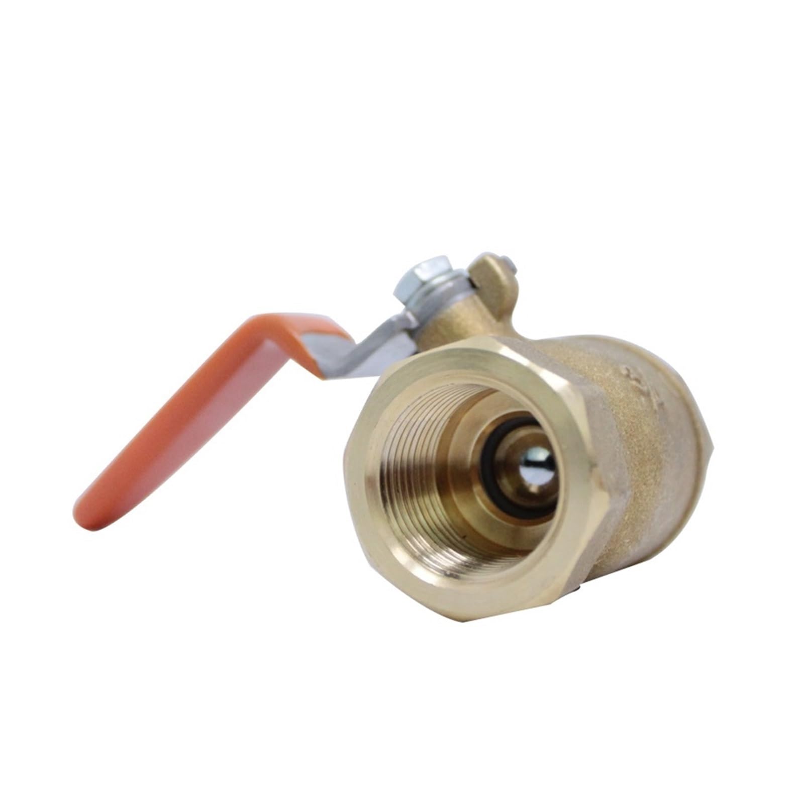 Válvula de Bola de 2 vías Válvulas de Bola roscadas de latón Forjado Tipo T 400 for Agua, Aceite y Gases, DN15, DN20 y DN25 de 1/2 Pulgada(DN80)