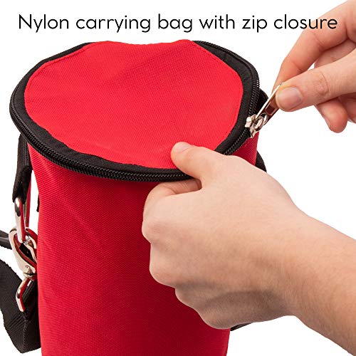 image for Crown Sporting Goods Shot Put Carrier Bag, Holds Up to 4 – Premium Q