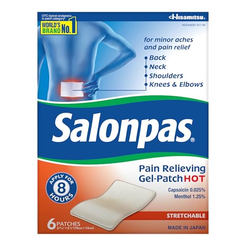 Salonpas HOT Gel-Patch Menthol Capsaicin