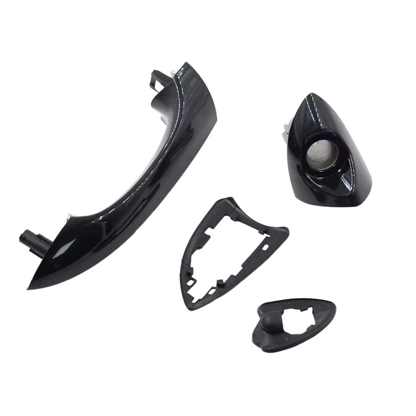 Qjahxkf Lhd Front Left Replacement Exterior Door Handles Car Outside Door Handle 51218243618 51218243617 For Bmw For X5 E53 2000 2001 2002 2003 2004 2005 2006 Outer Handle(Lhd Front Left)