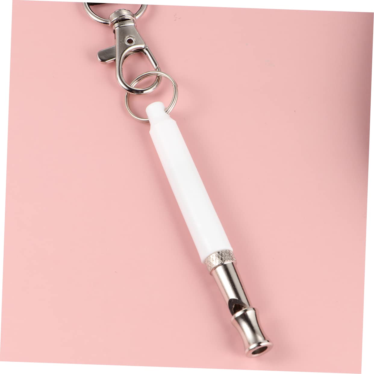 FONDOTIN 2sets Dog Whistle Sound Dog Training Whistle Device Stop Barking Lightweight Lanyard for Training 2pcs*2