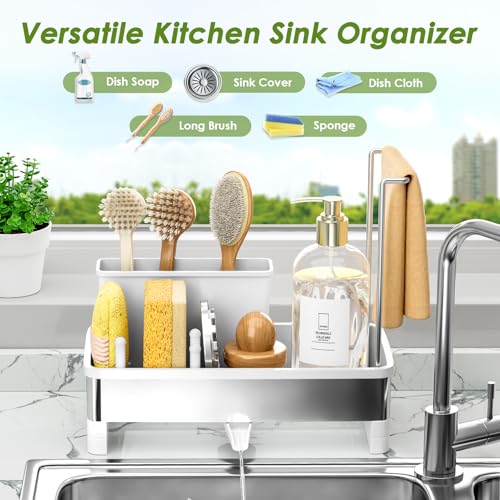 Ewaiira 9.8 Stainless Steel Sink Caddy - 10.99 w/ Code + 50% Off Code 78NO32J7 - image 3