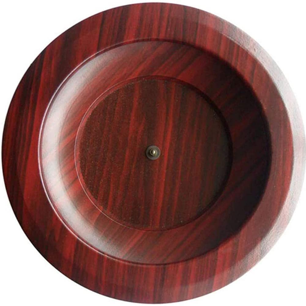 DKULMN Ruota della Roulette, Set di Ruote della Roulette in Legno da 12 Pollici Giradischi Giochi da Tavolo per Il Tempo Libero per Adulti Pratici, Serate di Gioco Essenziali