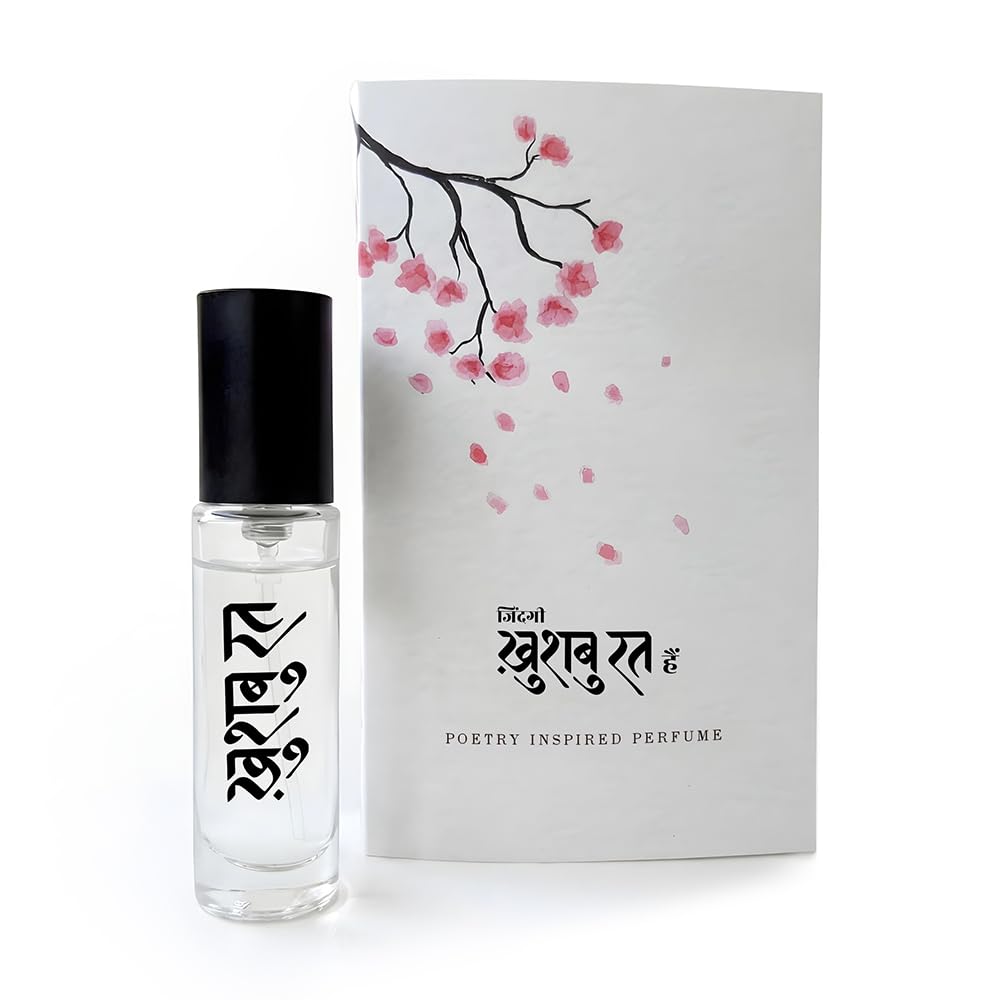 Poetry Inspired Perfume 10ml | Long Lasting Floral Fragrance for Men & Women | Pocket Size Travel Perfume | Premium Unisex Mini Perfume Spray-picture-35
