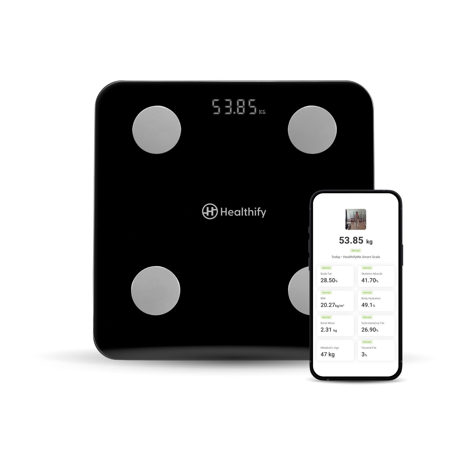 HealthifyMe Smart Scale Get Data Driven Smart Weight Loss and Track 11 Plus Key Body Metrics in HealthifyMe App|1 Month FREE HealthifyMe Smart Plan| 2 years Warranty (Blue) (B0CPTBFQBR) Amazon Price History, Amazon Price Tracker