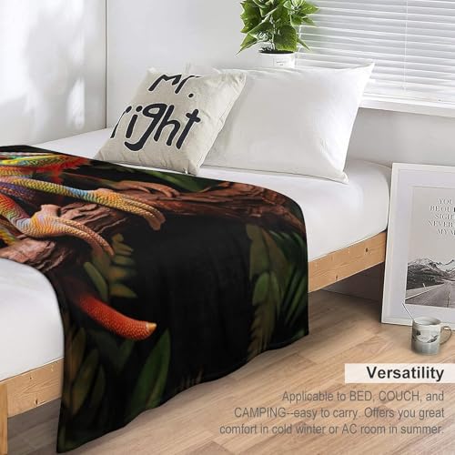 Plaid couverture quatre saison flannel douce chaude jeté canapé - 6